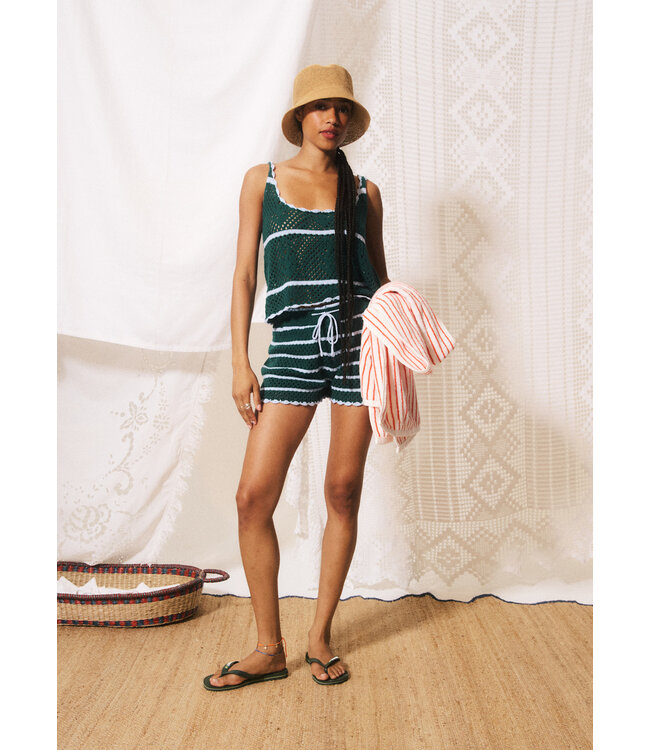 FRNCH Short Catalda vert rivage