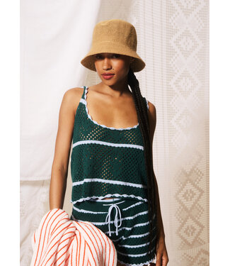 FRNCH Top Filomena vert rivage