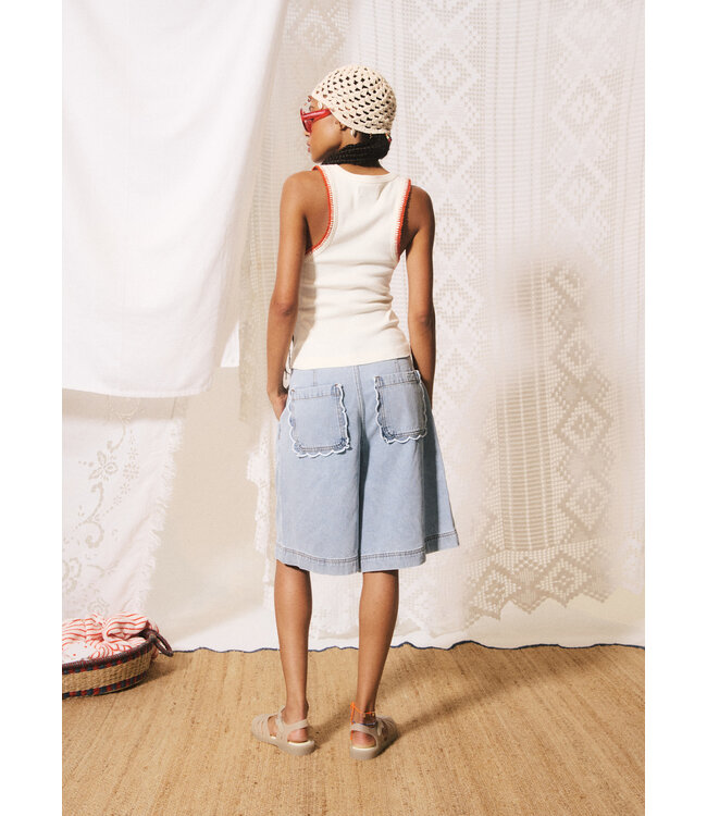 FRNCH Copy of Nila top marron glace