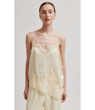 Second Female Wilina Strap Top Alabaster Gleam