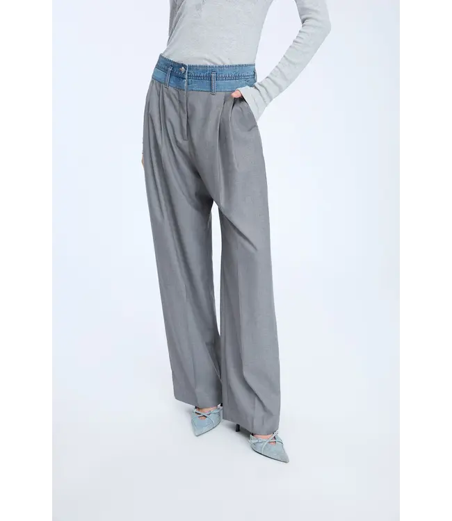 Munthe Normay pants grey / denim