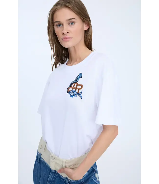 Munthe Nuri shirt White