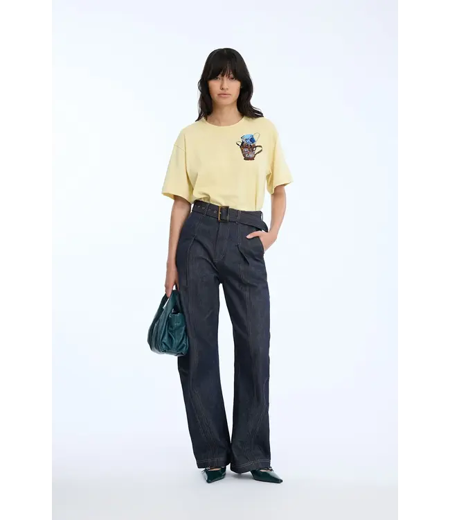 Munthe Nuri shirt Lemon