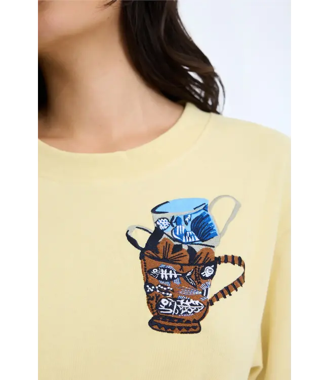 Munthe Nuri shirt Lemon