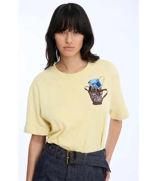 Munthe Nuri shirt Lemon