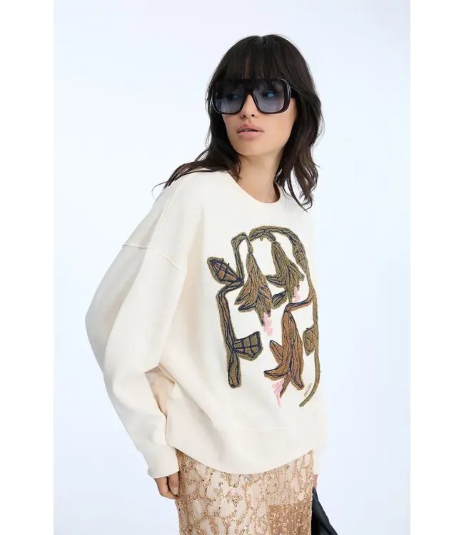 Munthe Nakoa trui creme