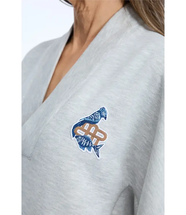 Munthe Nash sweater light grey