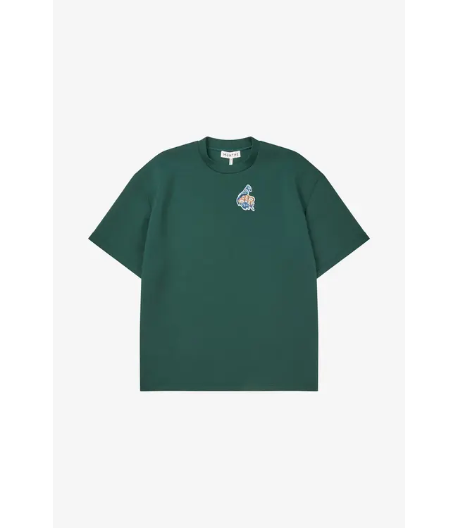 Munthe Nilou shirt petrol green