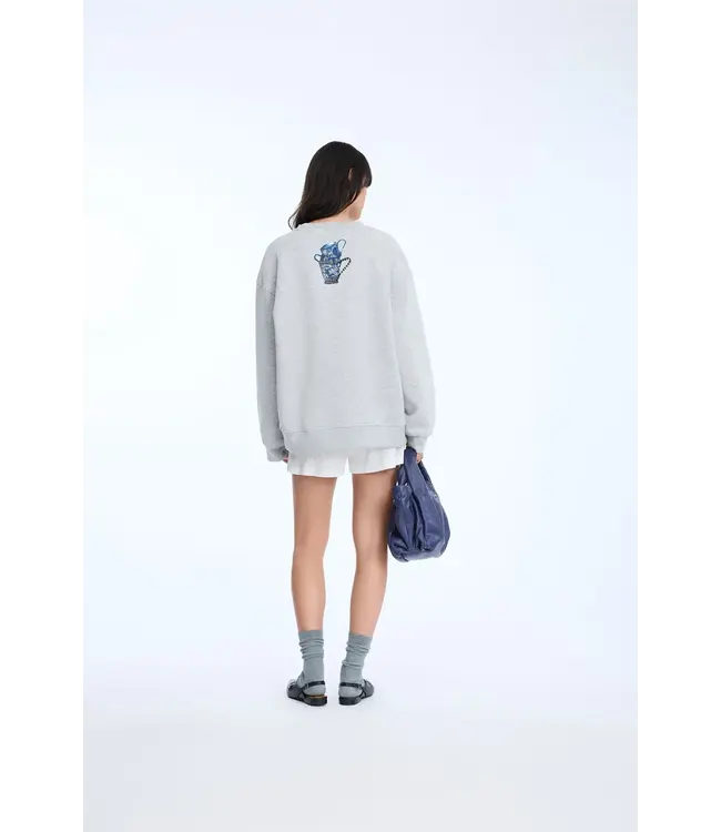 Munthe Nathan sweater light grey