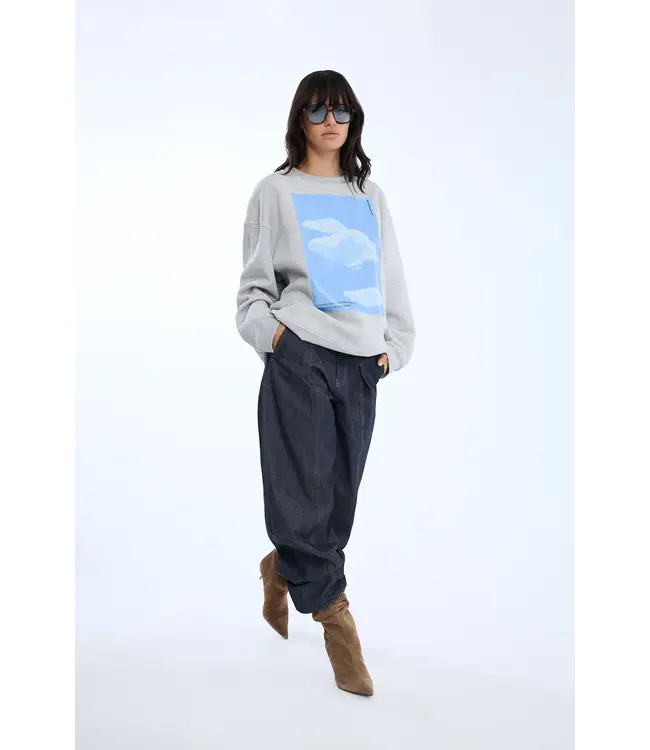 Munthe Nathan sweater light grey