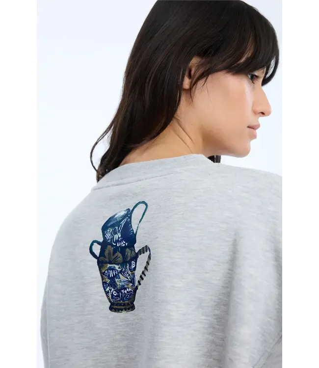 Munthe Nathan sweater light grey