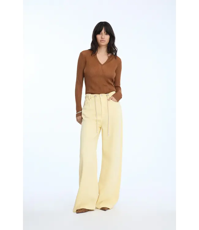 Munthe Obey pants lemon