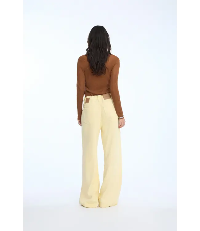 Munthe Obey pants lemon