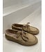 Posa Boat Loafer Suede Tan