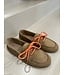 Posa Boat Loafer Suede Tan