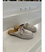 Posa Boat Loafer Mule Suede Light taupe