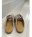 Posa Boat Loafer Mule Suede Light taupe
