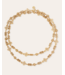 Gas Bijoux Yuca croix long Necklace