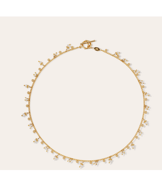 Gas Bijoux Tangerine Pearl Necklace
