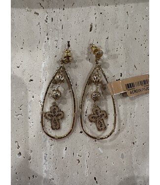 Gas Bijoux Copy of bolduc flore small  earring