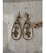 Gas Bijoux Copy of bolduc flore small  earring