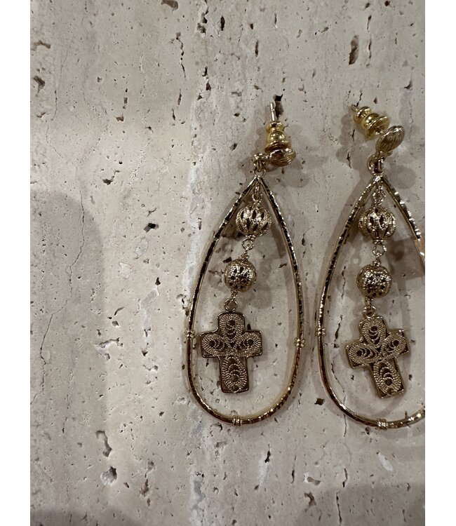 Gas Bijoux Copy of bolduc flore small  earring