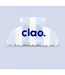 Forever ciao. Claw clip Blue/white