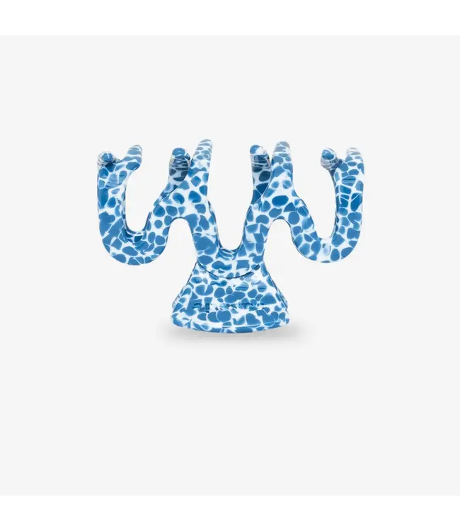 Wave denim blue/white