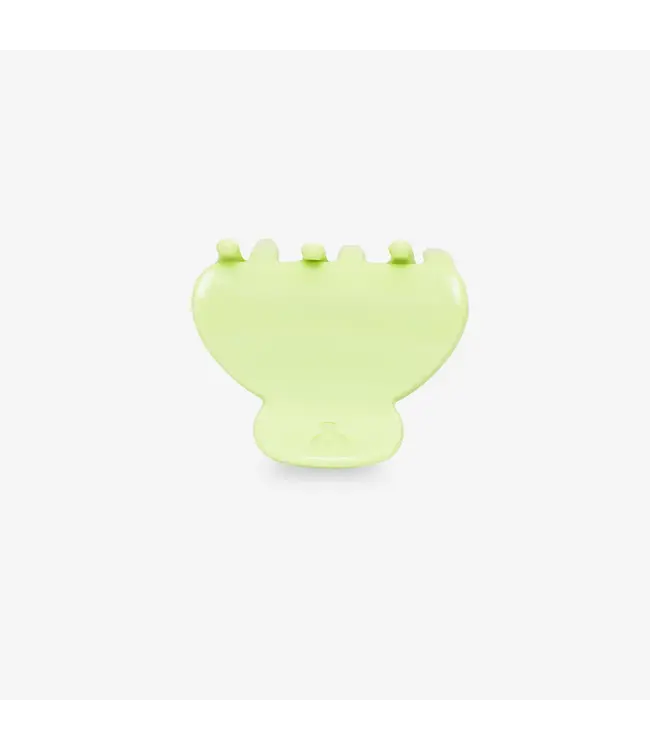 Coope lime claw clip green mini