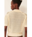 Sessùn Horizonte Short Sleeve Polo Sand