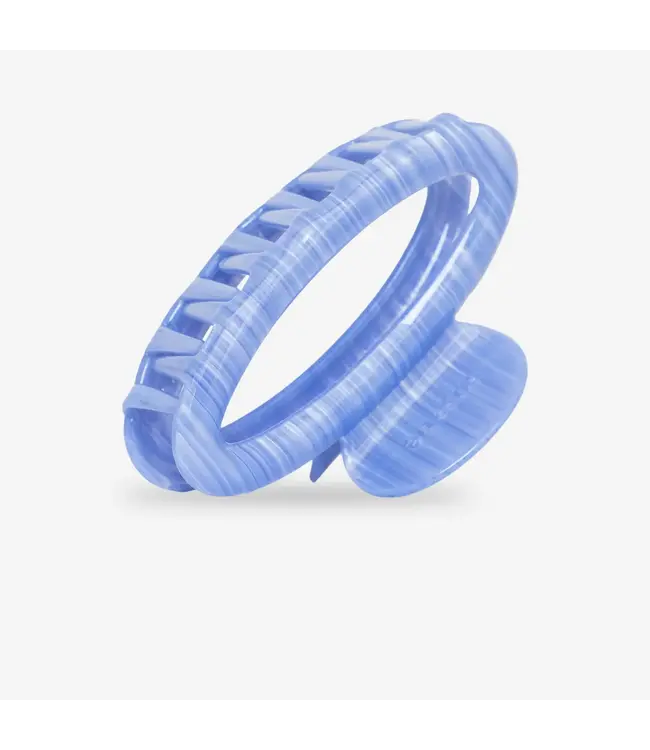 Copy of Harmony Rosette claw clip pink/white