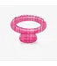 Aura viva claw clip rond pink