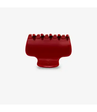 Mio merlot red claw clip