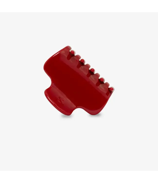 Mio merlot red claw clip