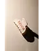 Forever bestie. Claw clip Beige/pink