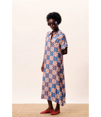FRNCH Canopus Dress Azulejos