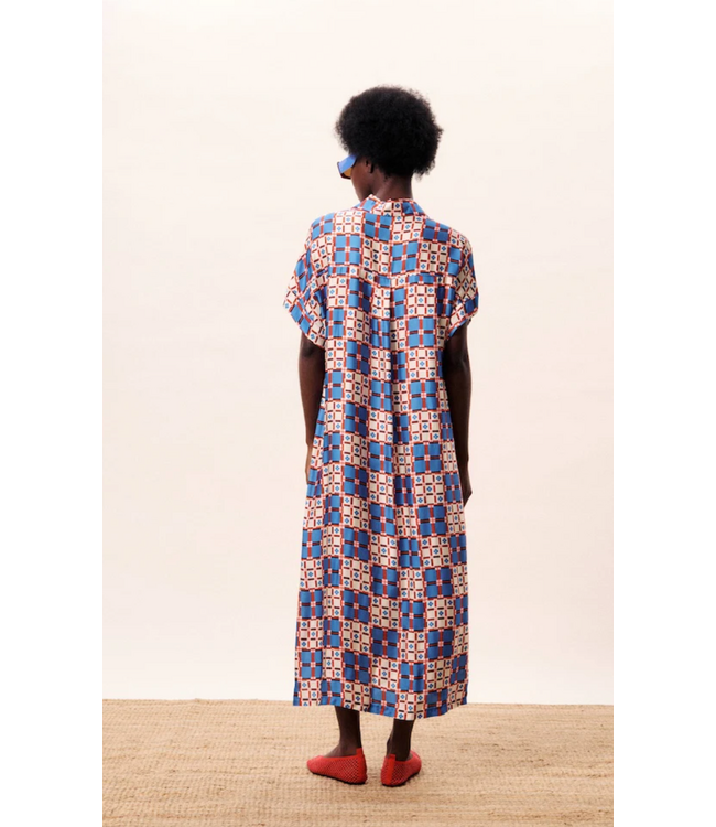 FRNCH Canopus Dress Azulejos
