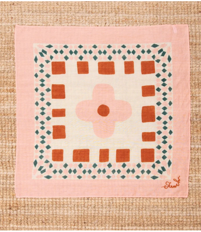 FRNCH Yumbilla Rose pale Scarf