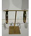 Gas Bijoux CREOLE COBRA Earring Green