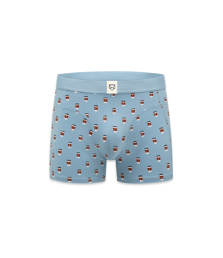 A-dam Copy of Boxer Brief Black Trouts AOP