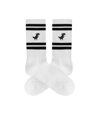 A-dam Crew Socks Reno Dino White