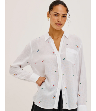 Rails Charli Shirt Wild Flower Embroidery