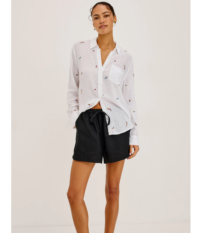 Rails Charli Shirt Wild Flower Embroidery