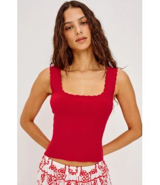 Rails Flore Tank Tomato