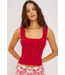 Rails Flore Tank Tomato