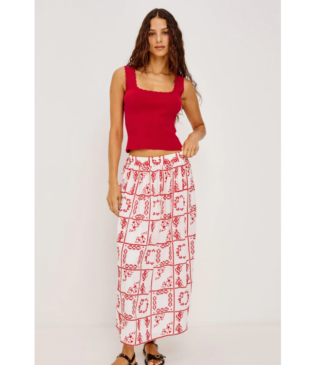 Rails Flore Tank Tomato