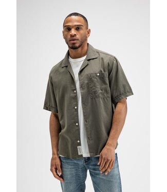 Butcher of Blue Anthony LT Resort Shirt SS granite green