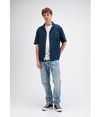 Butcher of Blue Anthony LT Resort Shirt SS Alaska blue
