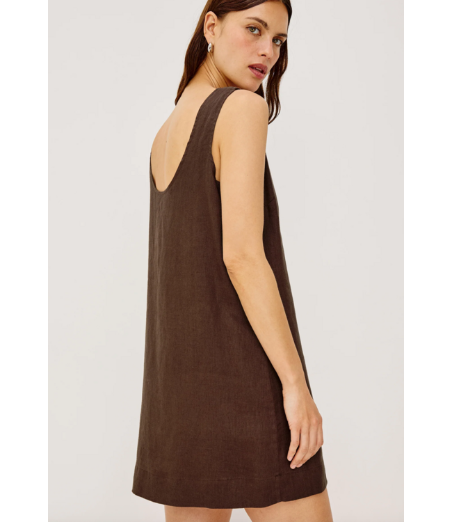 Rails Lindsey Dress Espresso