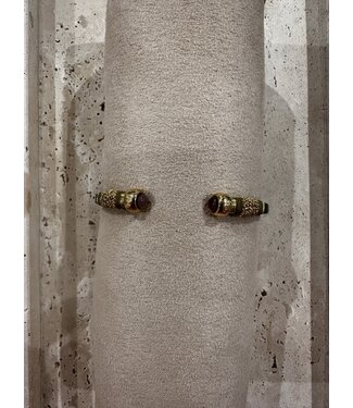 Gas Bijoux Sari Bracelet Green